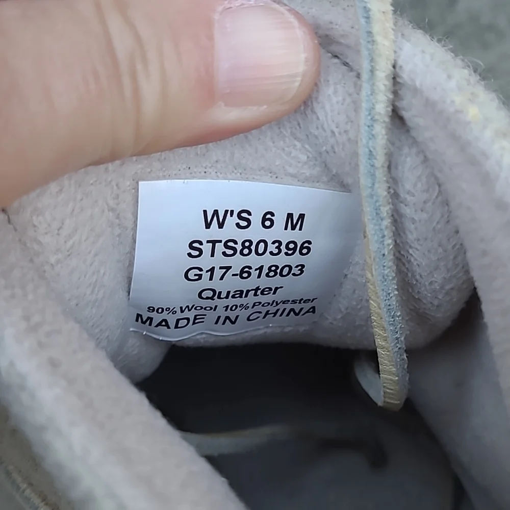 Sperry saltwater wedge tide duck Boots